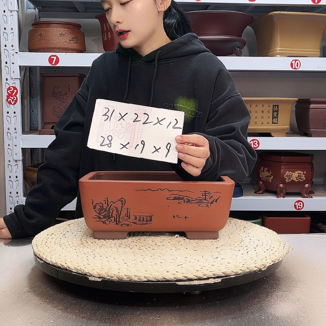 花盆紫砂紫砂花盆
