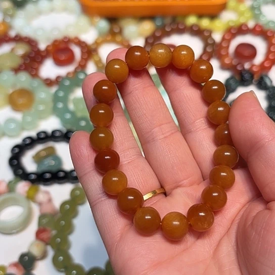 蛇纹石玉未镶嵌手串