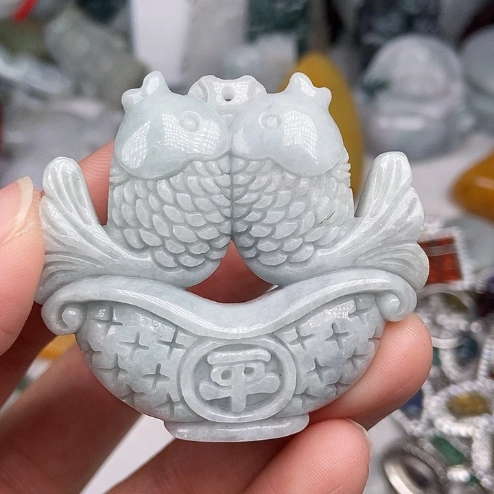 颈饰未镶嵌翡翠翡翠