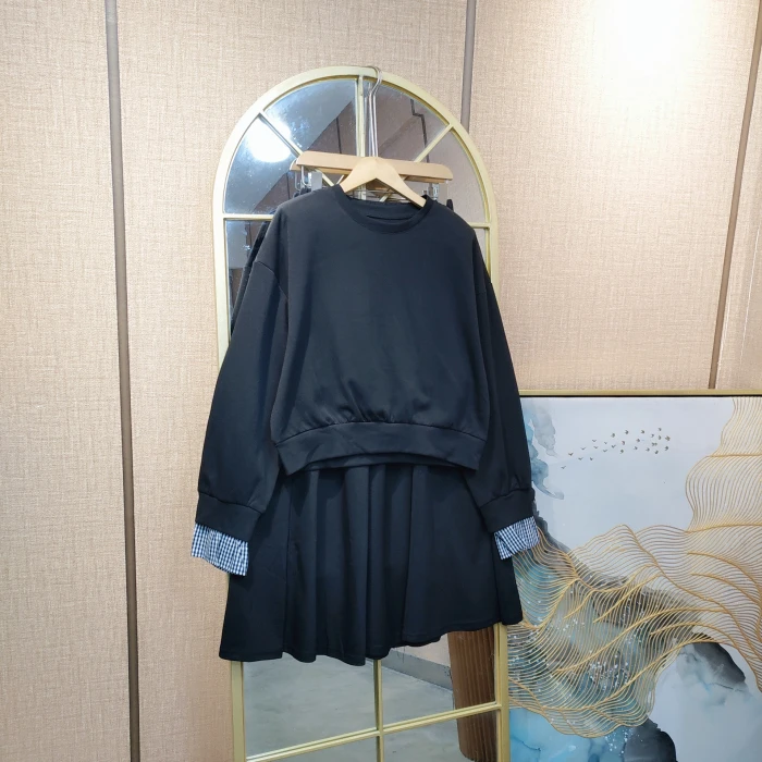 BG354孕妇黑色套装100-130