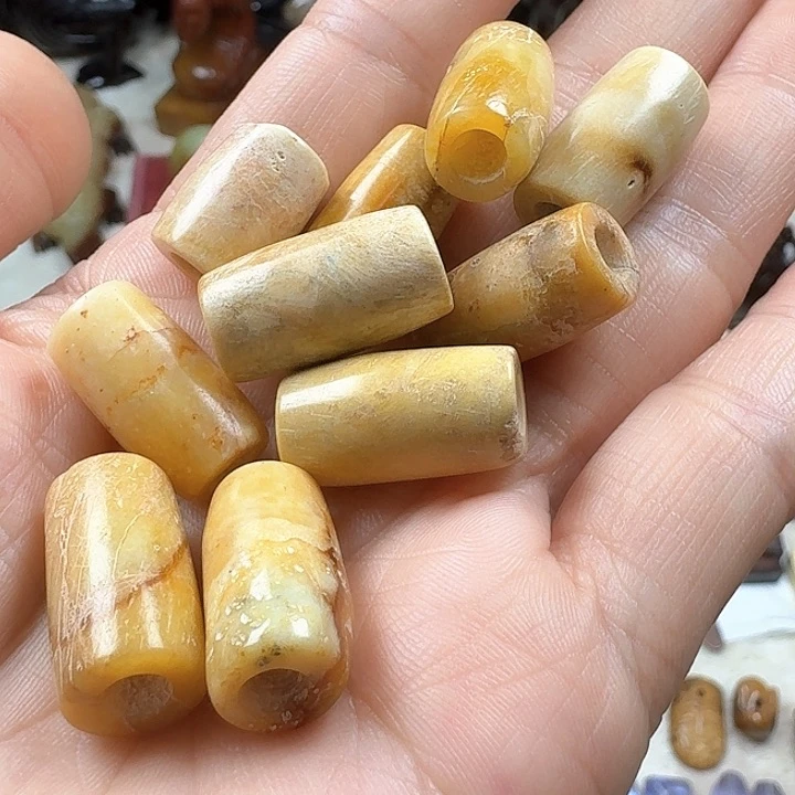 和田玉（糖玉）车挂未镶嵌