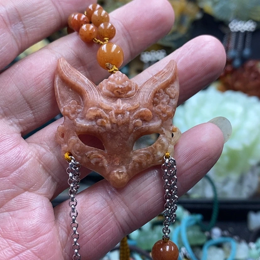 【闪购商品】蛇纹石玉未镶嵌吊坠