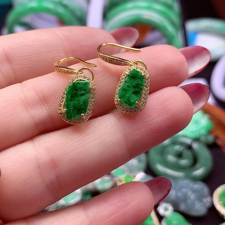 颈饰银S925镶嵌翡翠翡翠