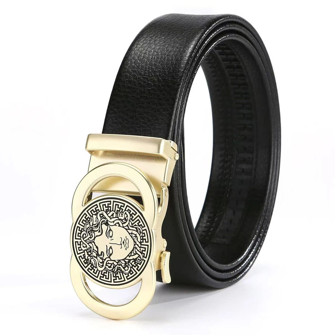 Covelohe腰带美人合金自动扣皮带休闲时尚时尚商务腰带