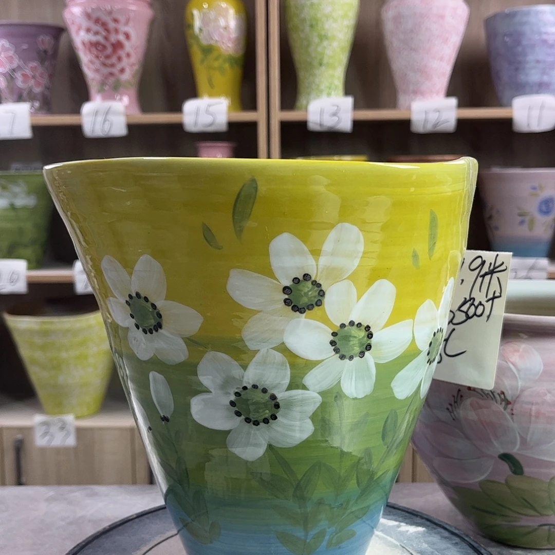 景德镇陶瓷花盆花盆