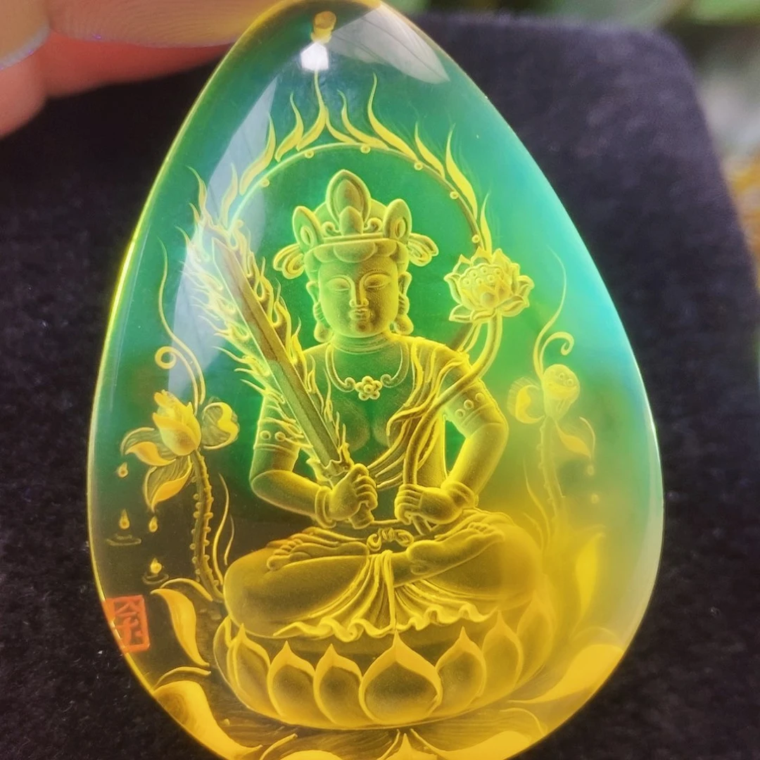 【闪购商品】金珀吊坠(不含链)未镶嵌
