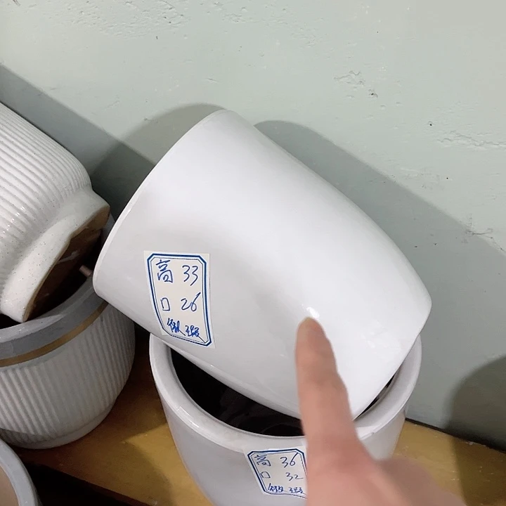 红陶陶瓷花盆默认微瑕