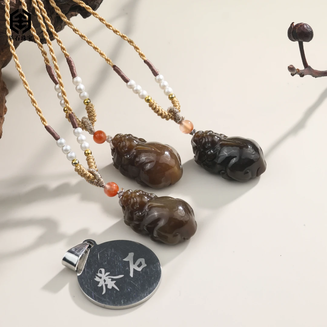 【举石珠宝】T0911-9006-27和田玉吊坠（一件/多样性发）L