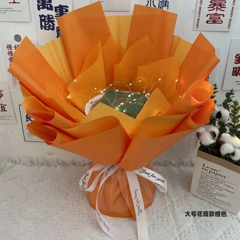 毕业季礼物中考高考金榜题名鲜花包装纸向日葵包花纸diy花束