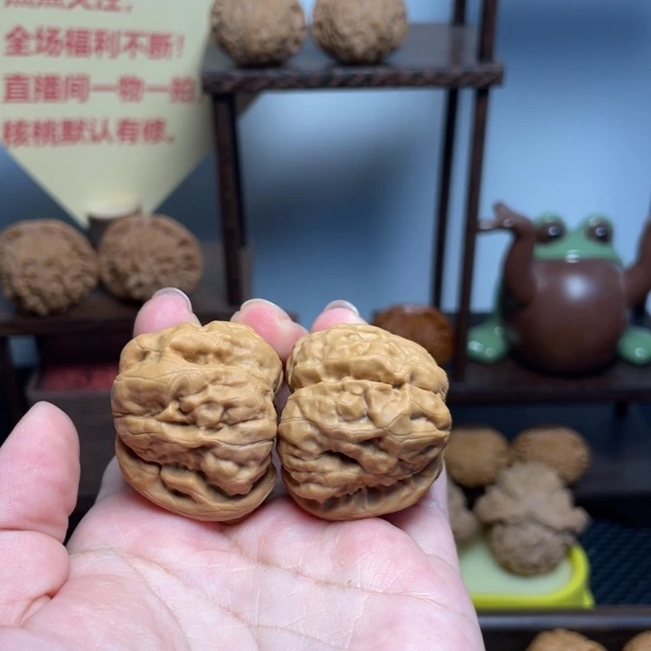 把件文玩核桃蛤蟆39闪34