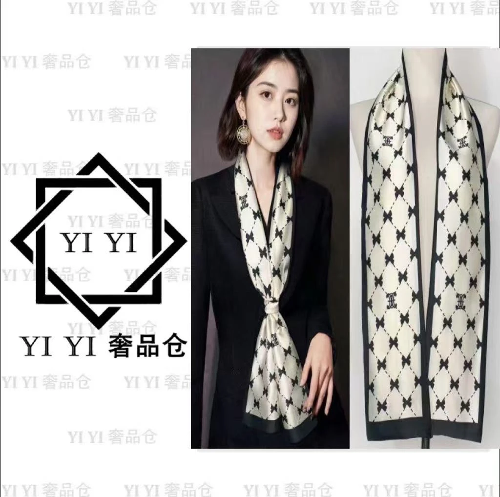 【YI YI/周一一奢品】百搭时尚丝绸围巾（无礼盒）