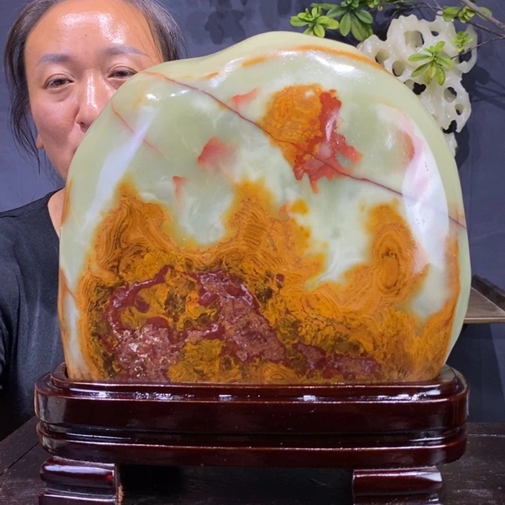 石材精品古青石摆件