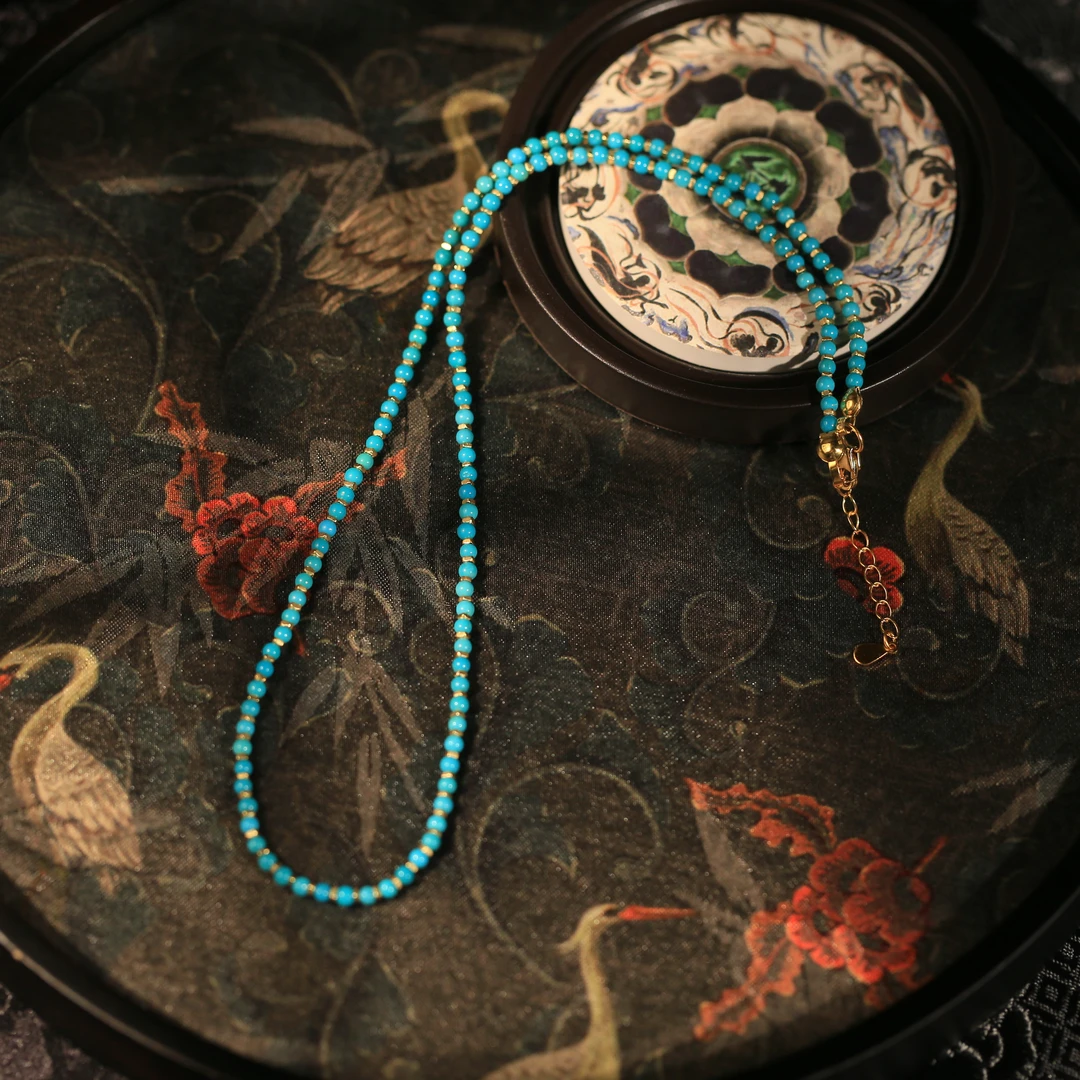 【碎银几两】安曼博绿松美松项链 XZ0194BZ