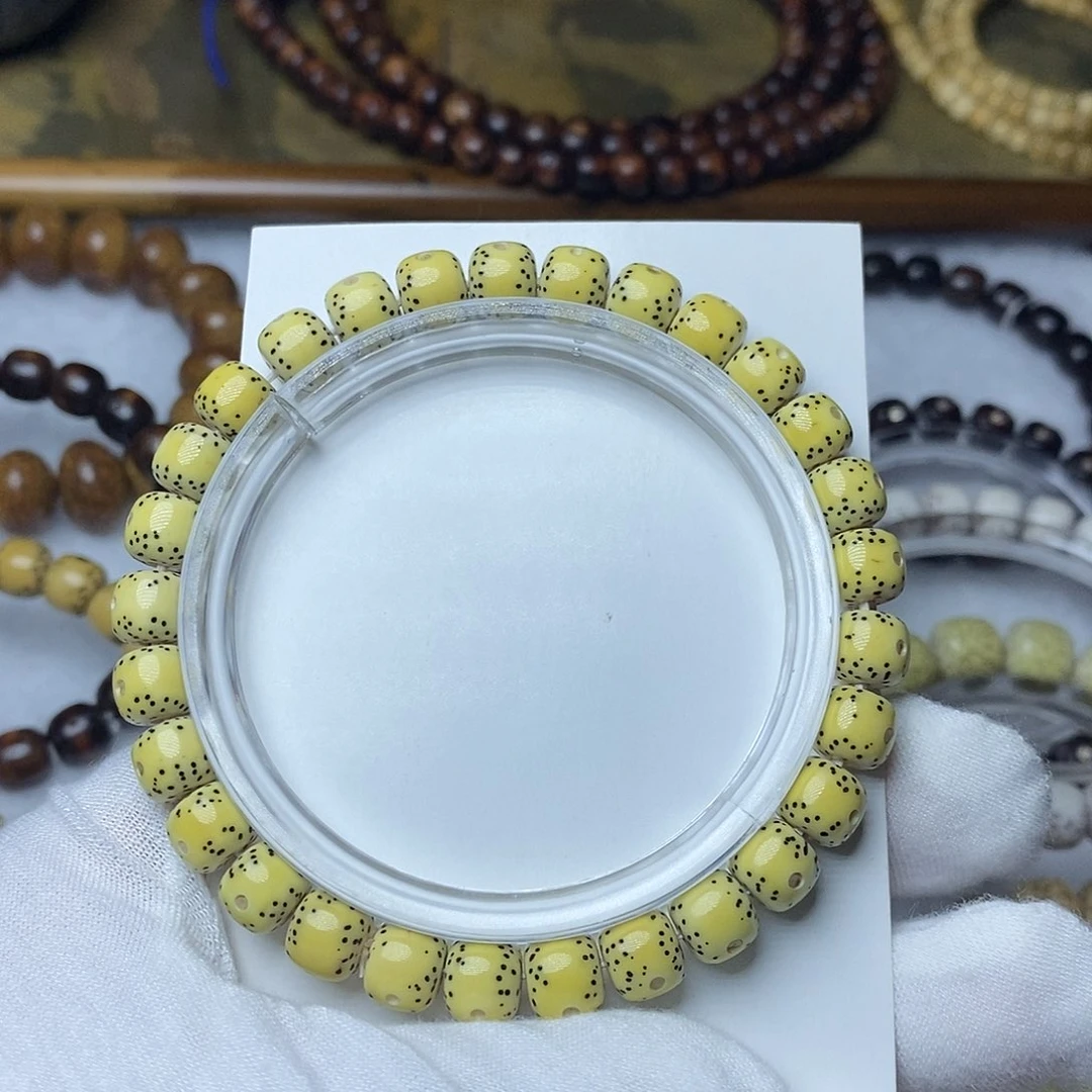 星月菩提手串87通体留白头条