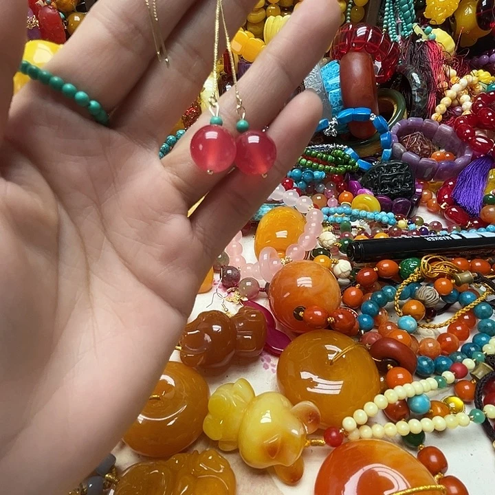 树脂制品1073海云母耳线