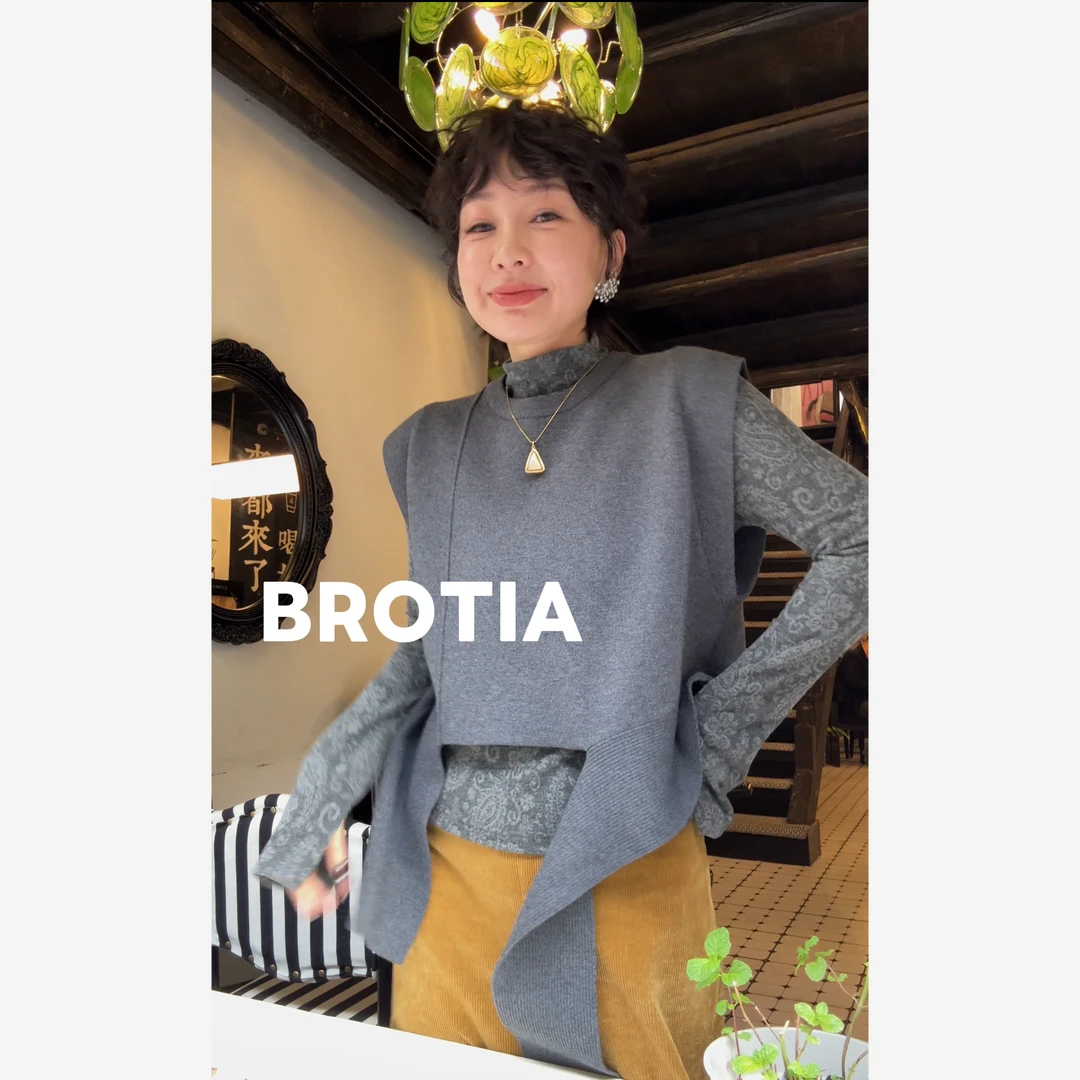 BRA 【灰调解构马夹】25秋冬新款不规则时尚不规则马甲