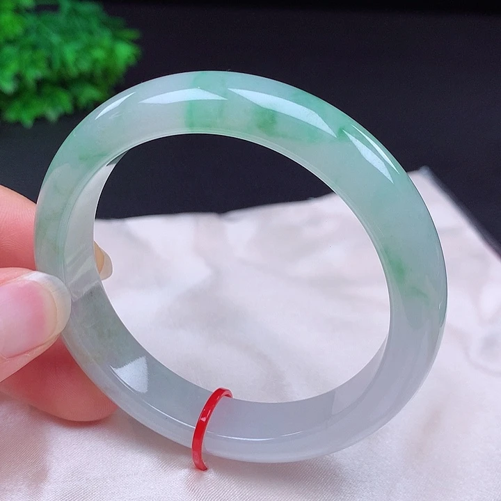 翡翠未镶嵌手镯57圈431219