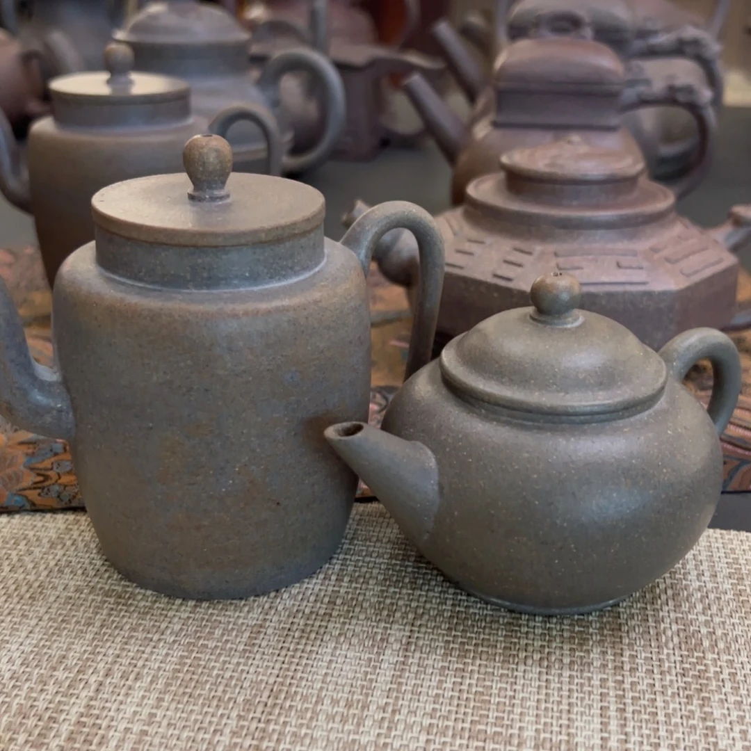 沙***洲茶壶紫砂两个壶壶