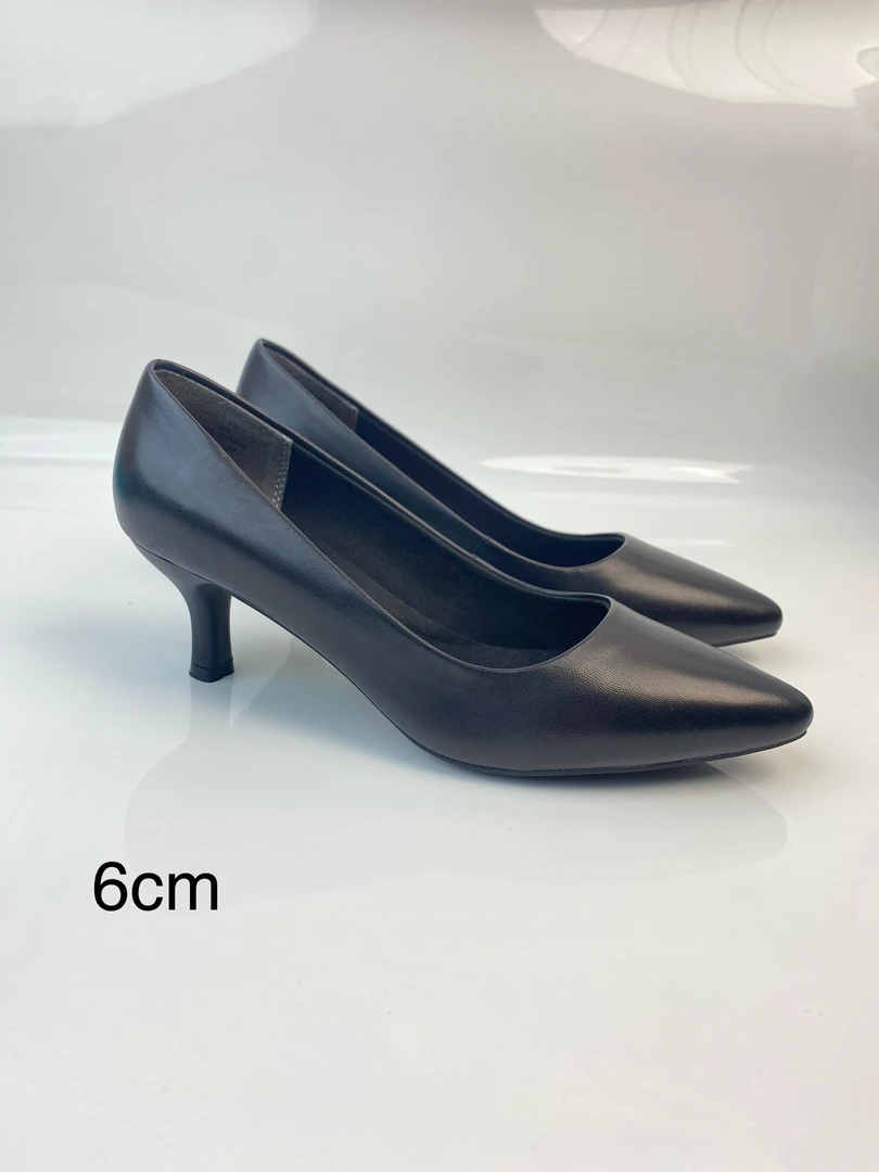 头层羊皮职业高跟工作鞋舒适时尚女鞋