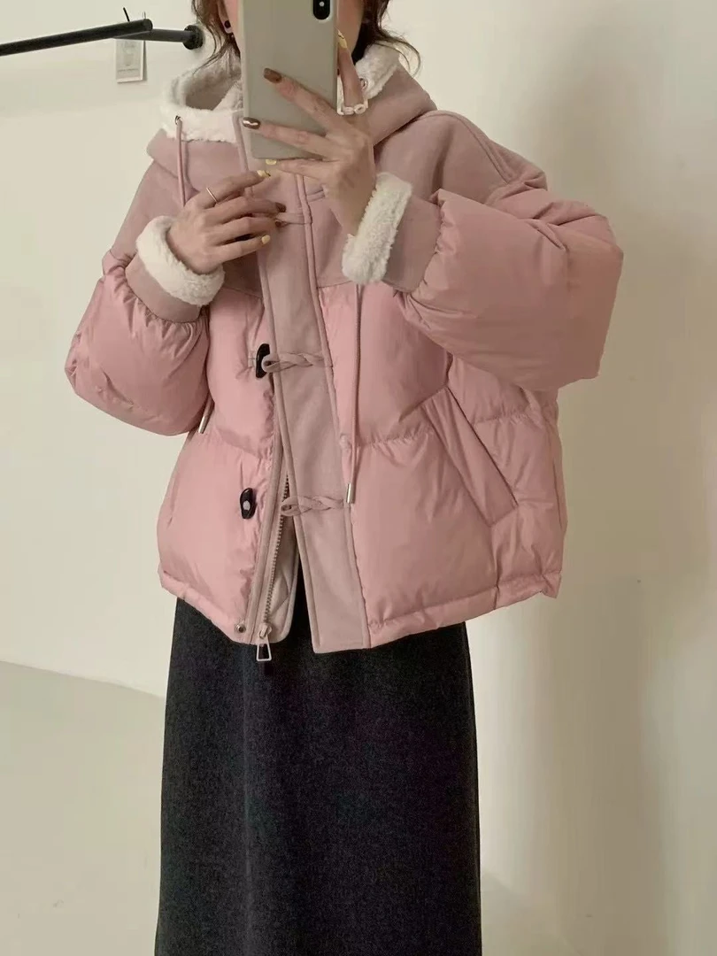 6899连帽拼接外套on退on换～（无售后）