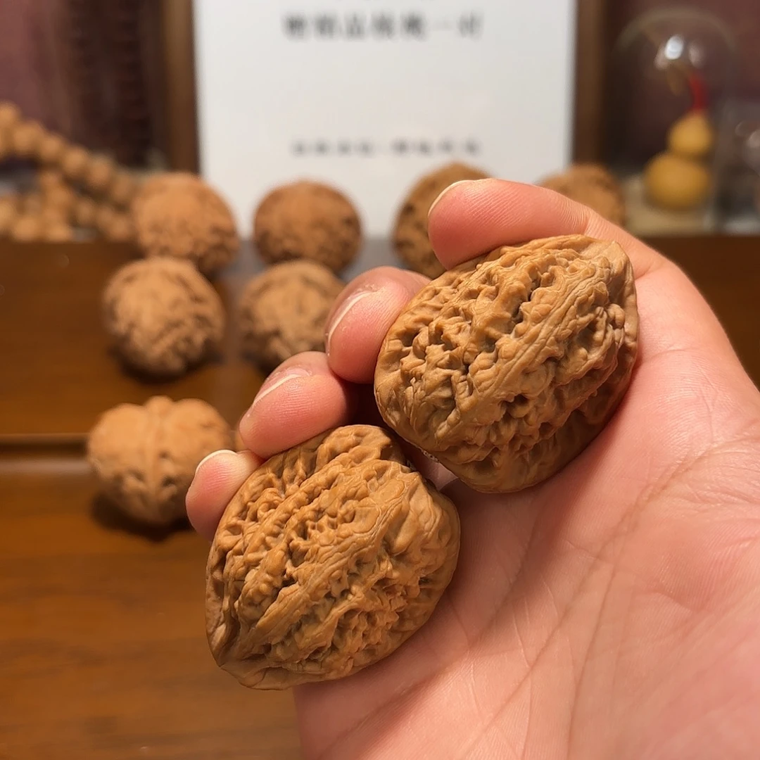 吊坠文玩核桃红锦鲤