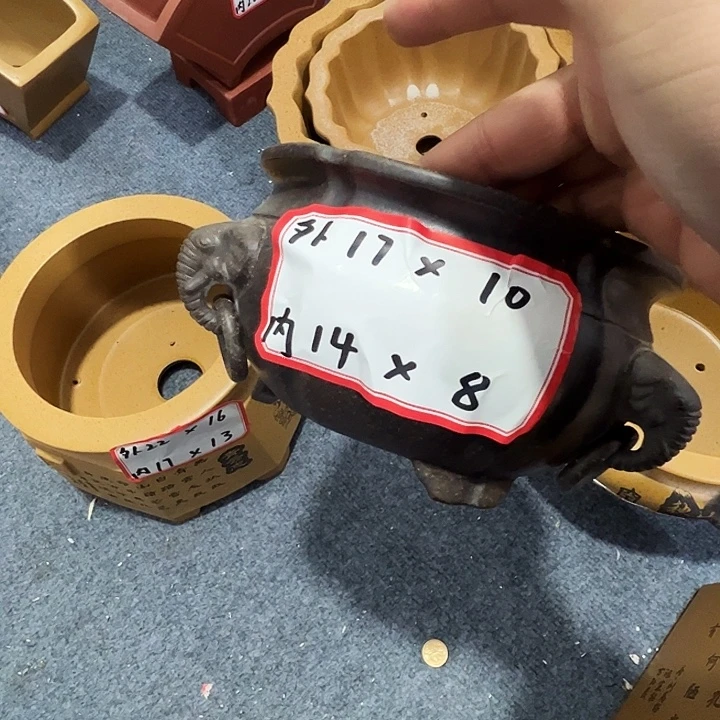 紫砂花盆紫砂花盆