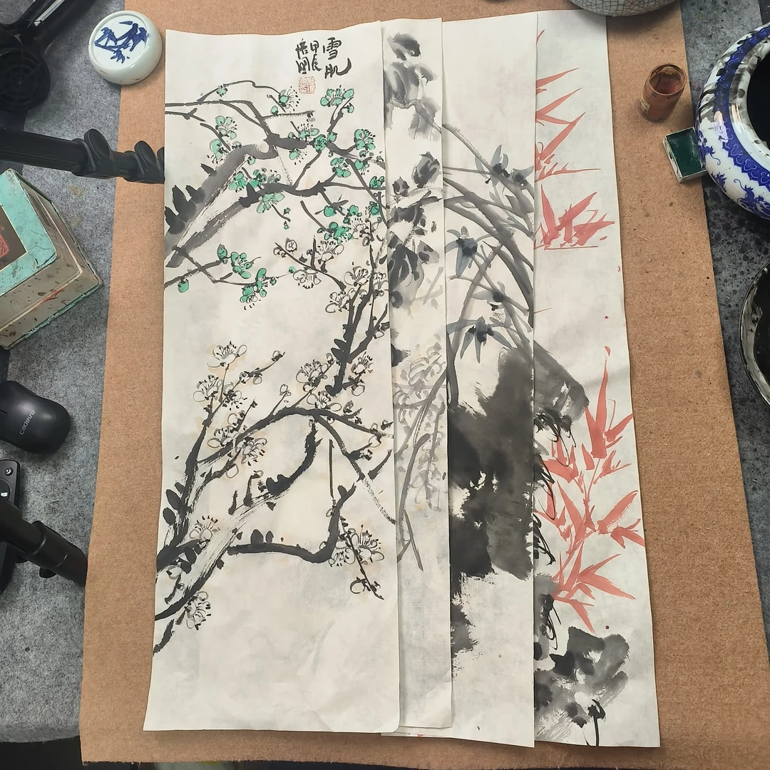 德鑫楼 梅兰竹菊装饰画