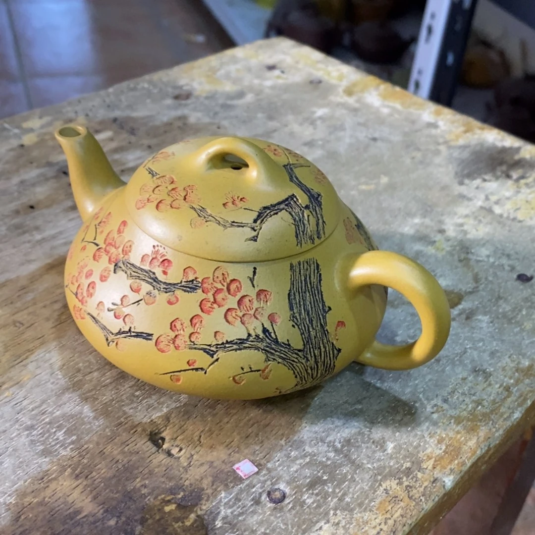 茶壶紫泥原矿手工132