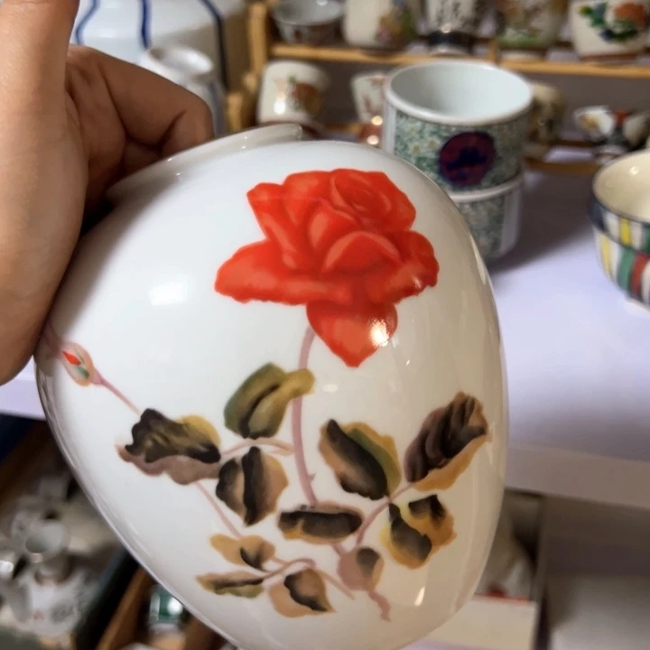 盖碗瓷器直播放漏中