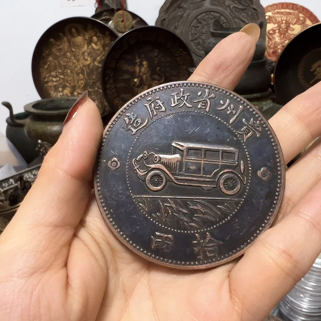 金属复古风格摆件