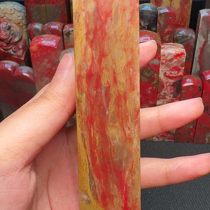 昌化石印石精品昌化鸡血石