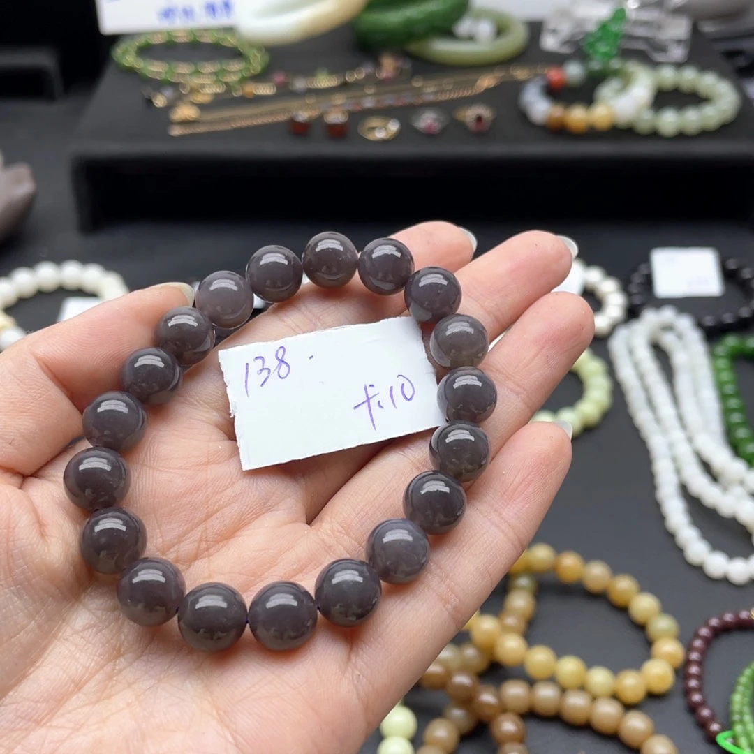 和田玉手串未镶嵌