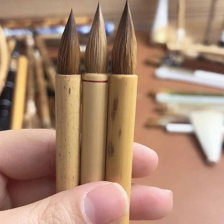 三支纯狼毫优惠价。