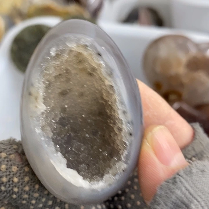 珠宝半成品紫晶未镶嵌