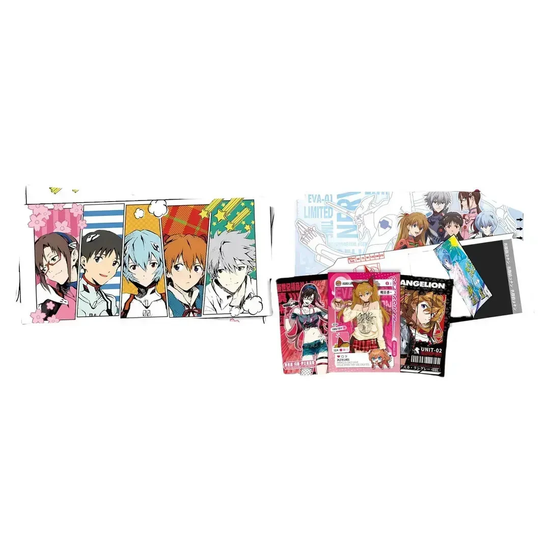 Y【宠粉】YOYO造物岛 新世纪福音战士撕撕乐 二创卡牌盲盒（代拆）