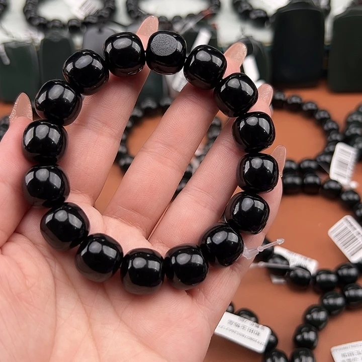 清***弦和田玉未镶嵌手链