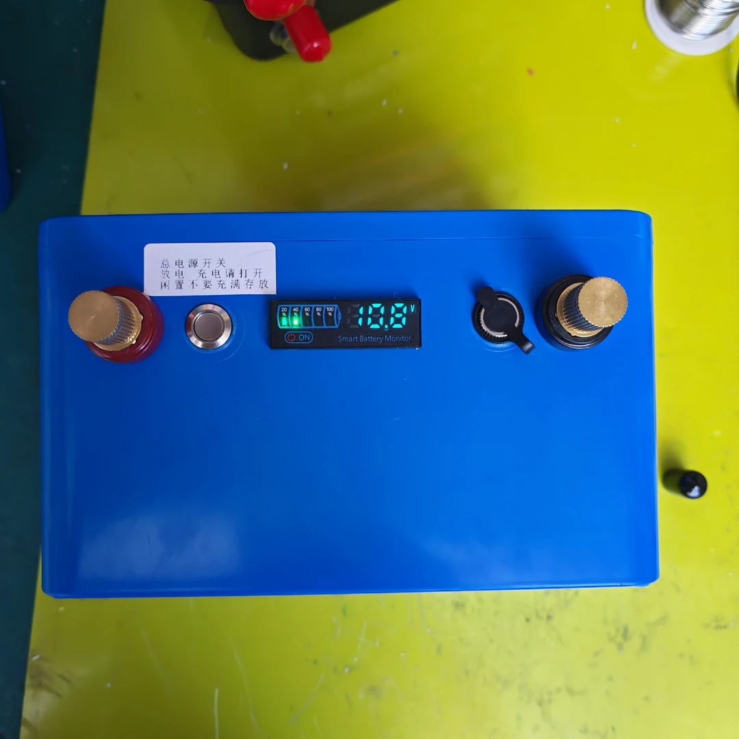 背桶款12伏55安12.6V55ah三元动力锂电池组超轻小体积大容量电瓶