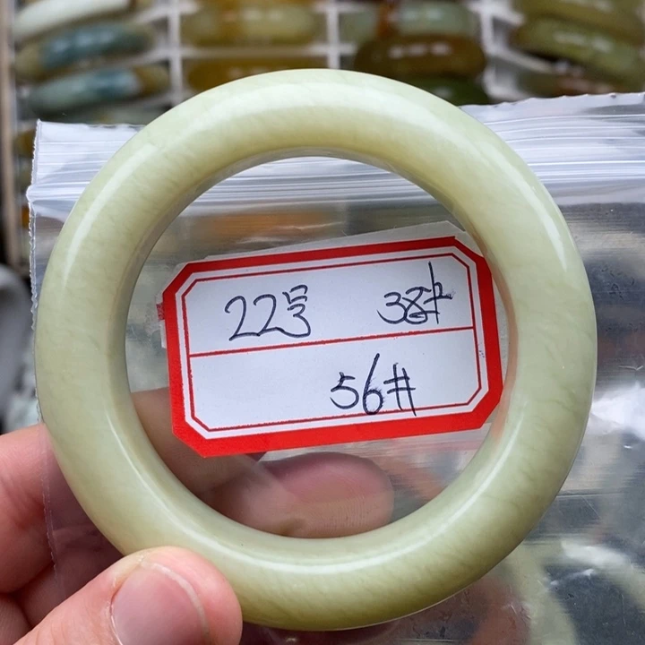 未镶嵌蛇纹石玉手绳