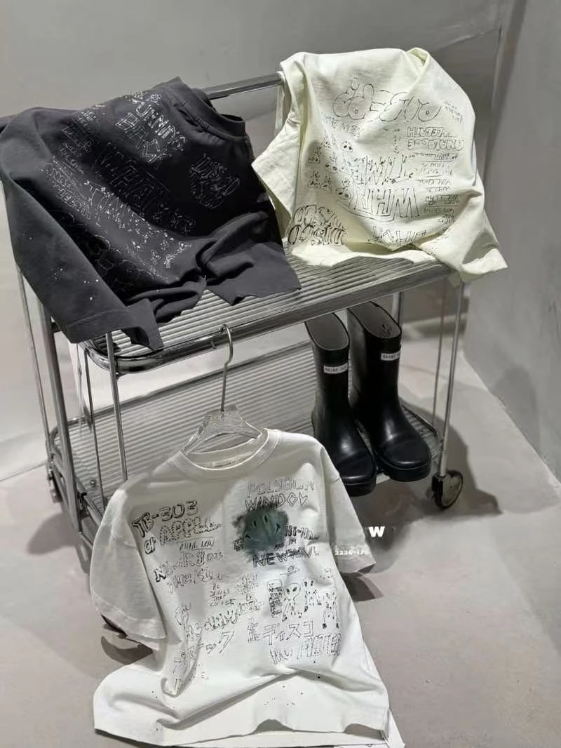 XT2226黄色高货T恤【120-160】