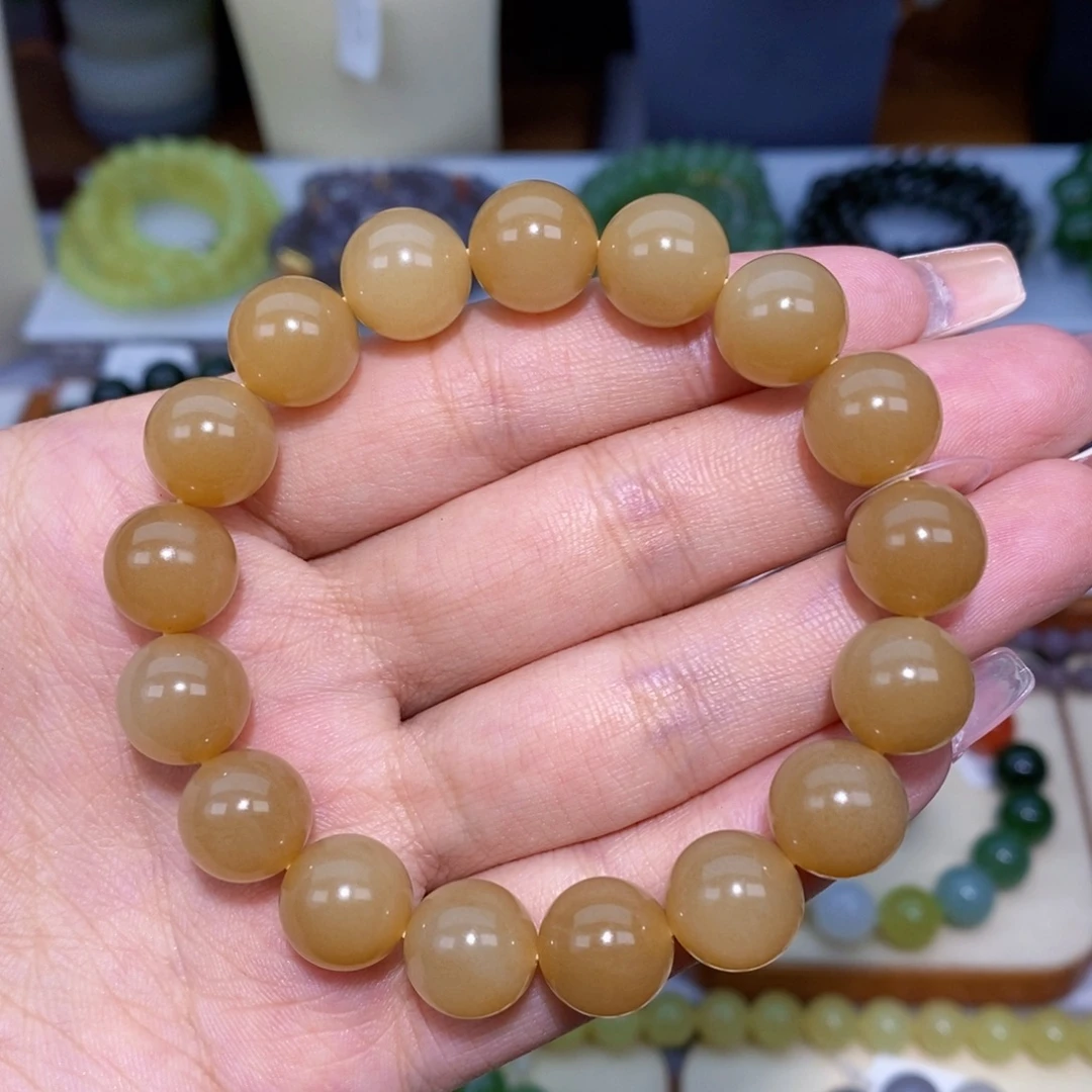 未镶嵌手串和田玉卡12