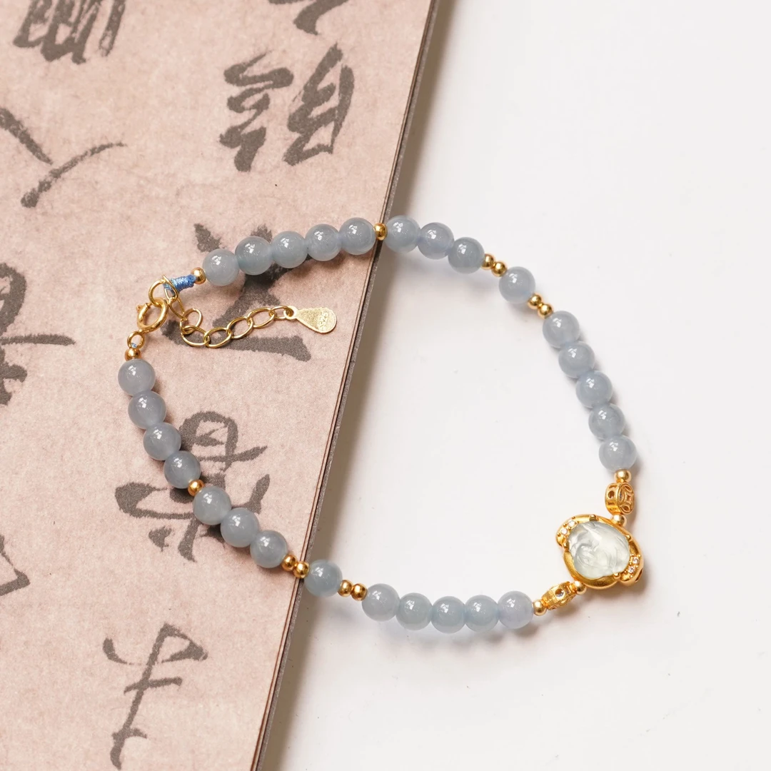 蓝翡单圈手串ZC10A3718