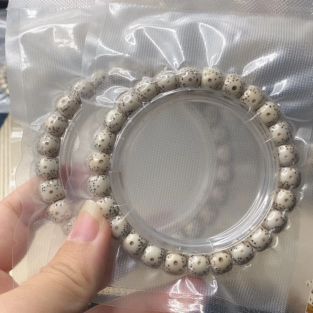 星月菩提吊坠原白大眼单圈98