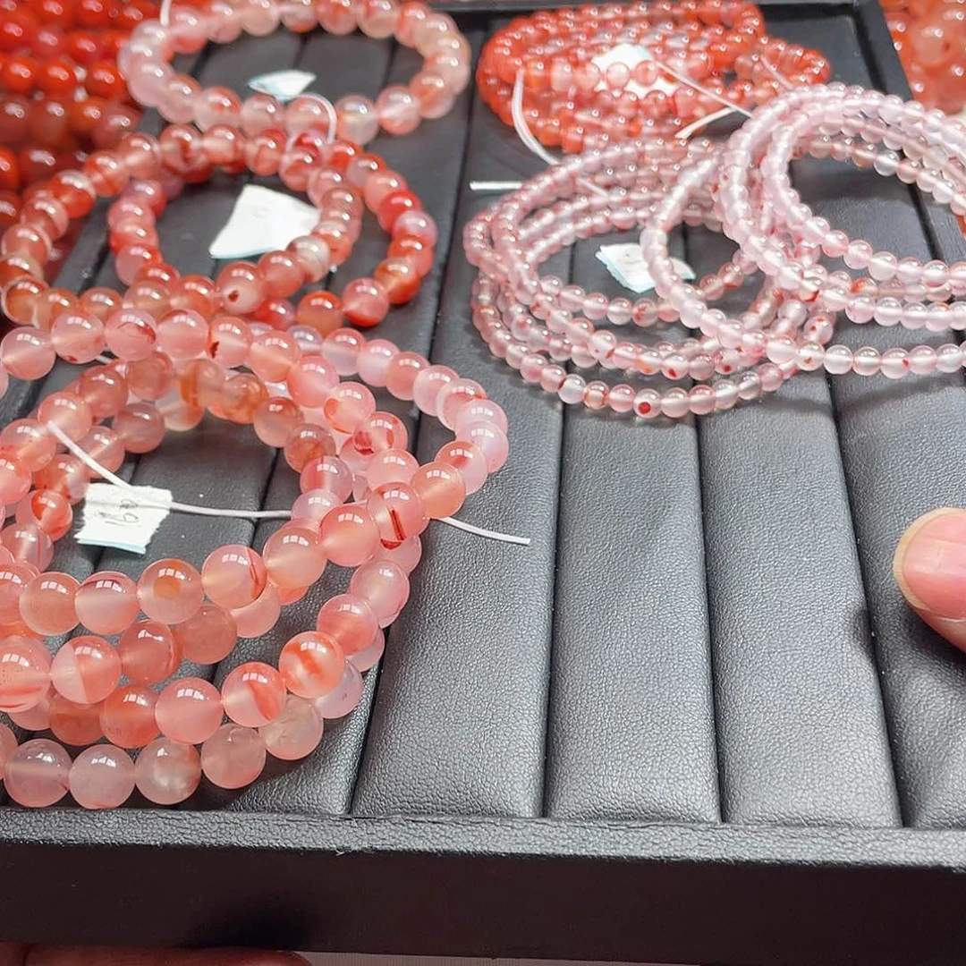 小***沙手链未镶嵌南红玛瑙