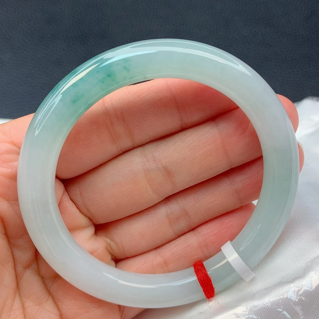 未镶嵌手镯翡翠54圈