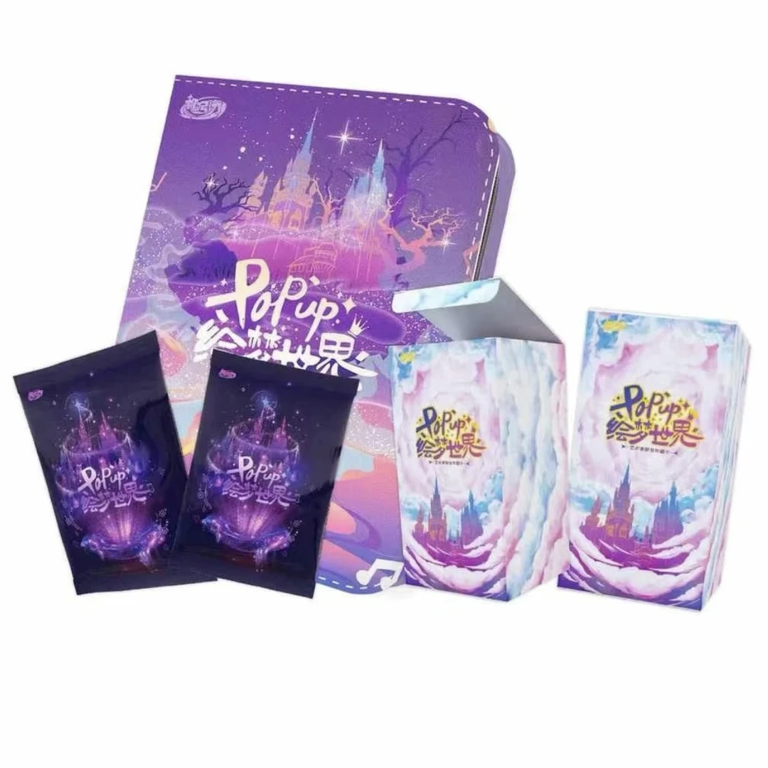 【新人4k5】趣引力《Pop up-我的绘梦世界》原创艺术收藏卡牌 d小瓦