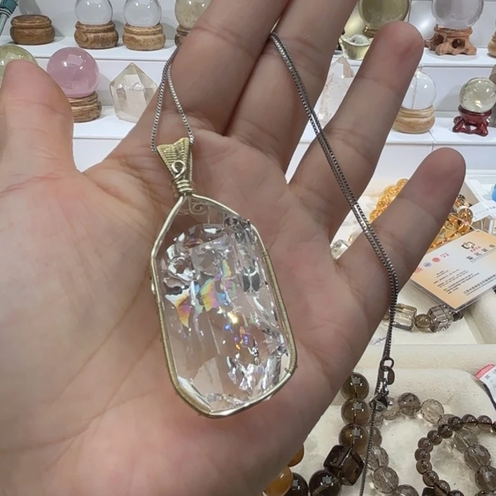 未镶嵌手链水晶吊坠