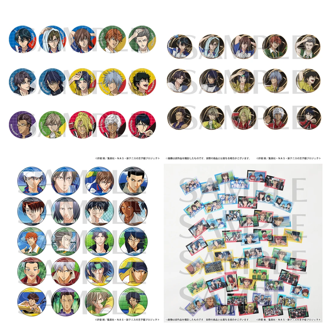 网球王子tv动画展黑金吧唧透卡动漫周边谷子六天天潮玩