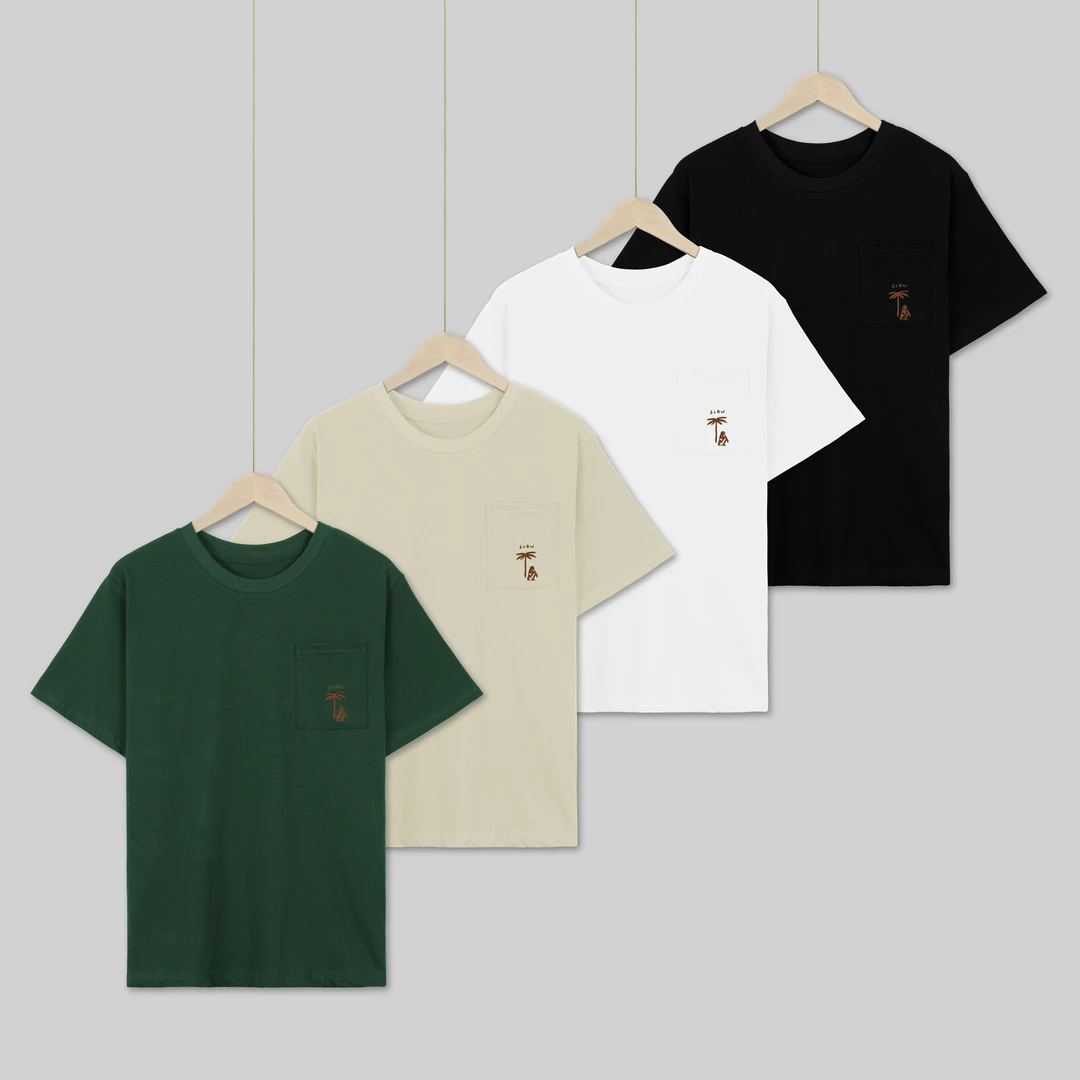 40支紧密纺210克【男士】夏季纯棉时尚休闲百搭舒适短袖T恤5341