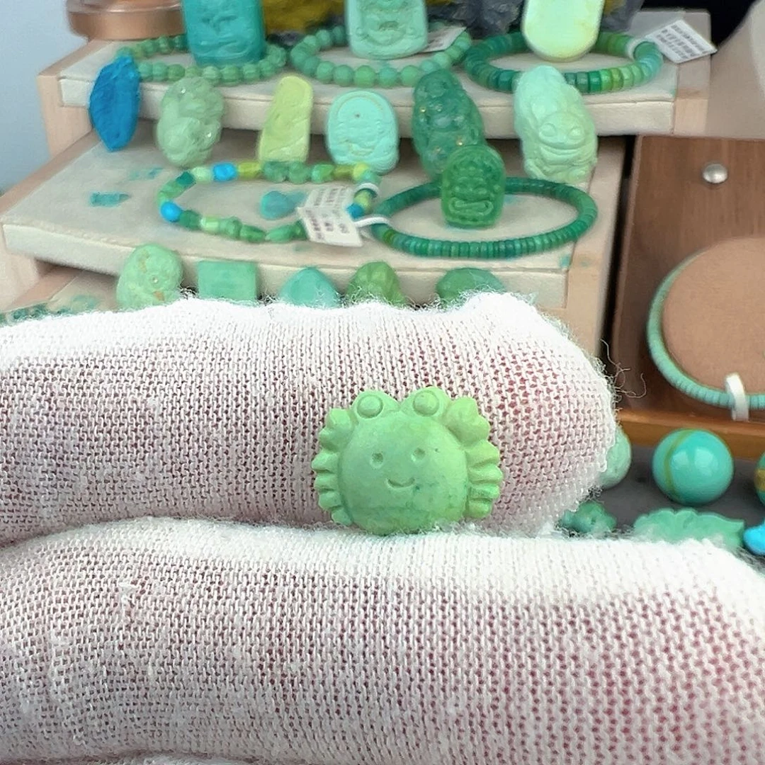 绿松石未镶嵌主播夏