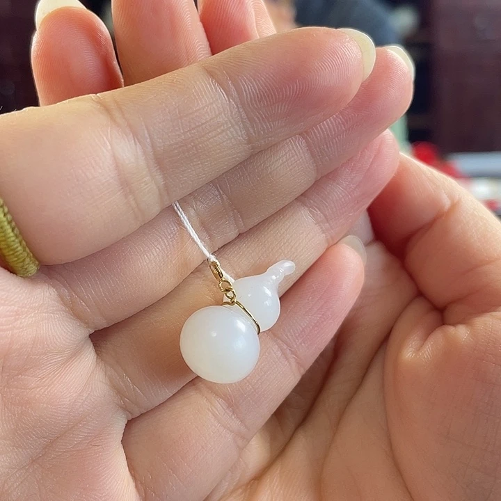 和田玉（黄玉）未镶嵌套链